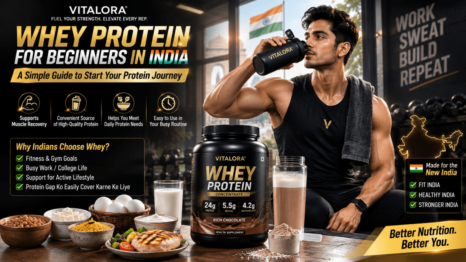 Whey Protein for Beginners in India