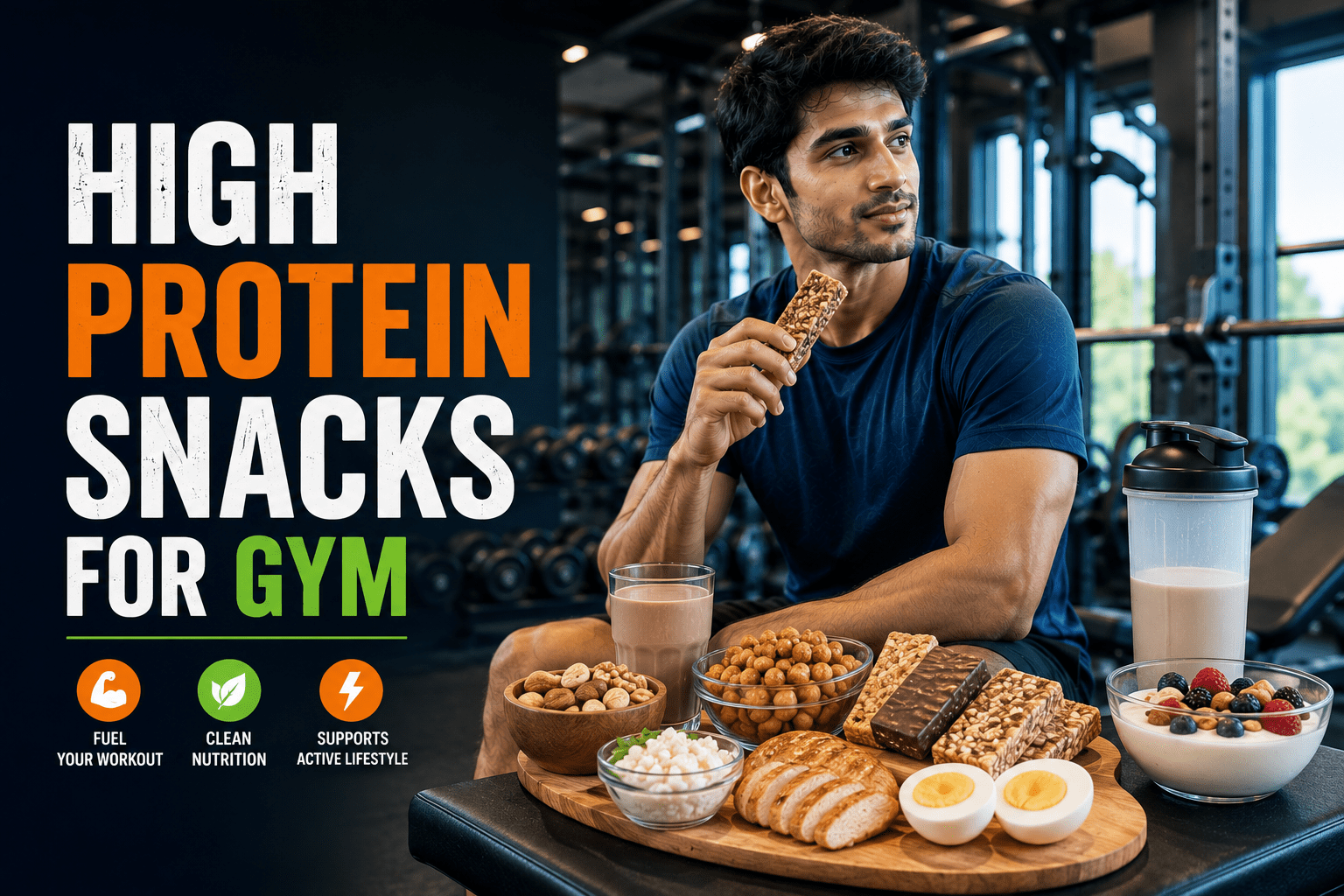 High Protein Snacks for Gym