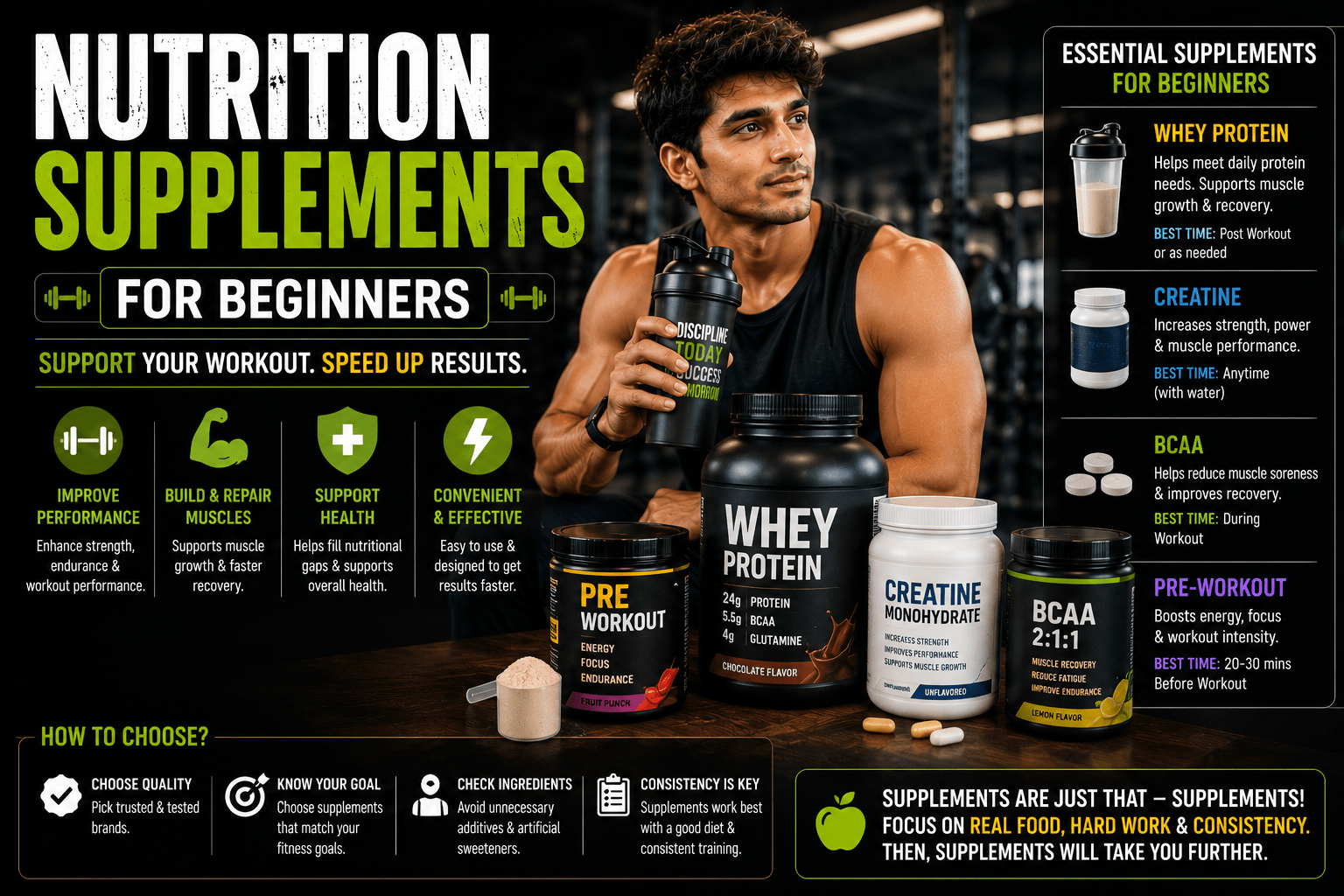 Nutrition Supplements for Beginners