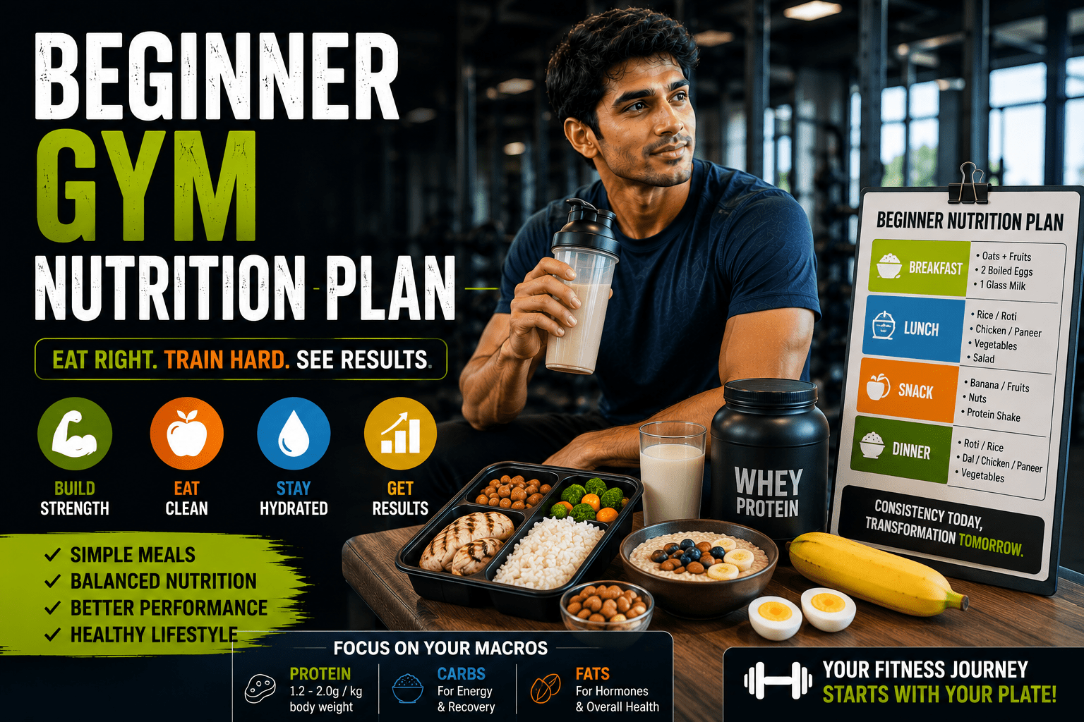 Beginner Gym Nutrition Plan